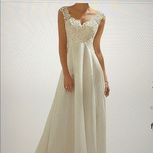 Luokadress Women’s V-neck Sleeveless Wedding D.